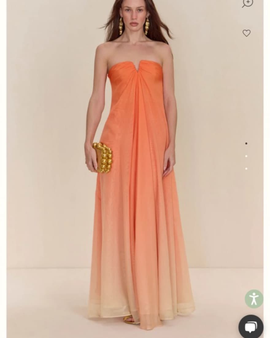 $1000 Cult Gaia Ombre Gown - Image 4