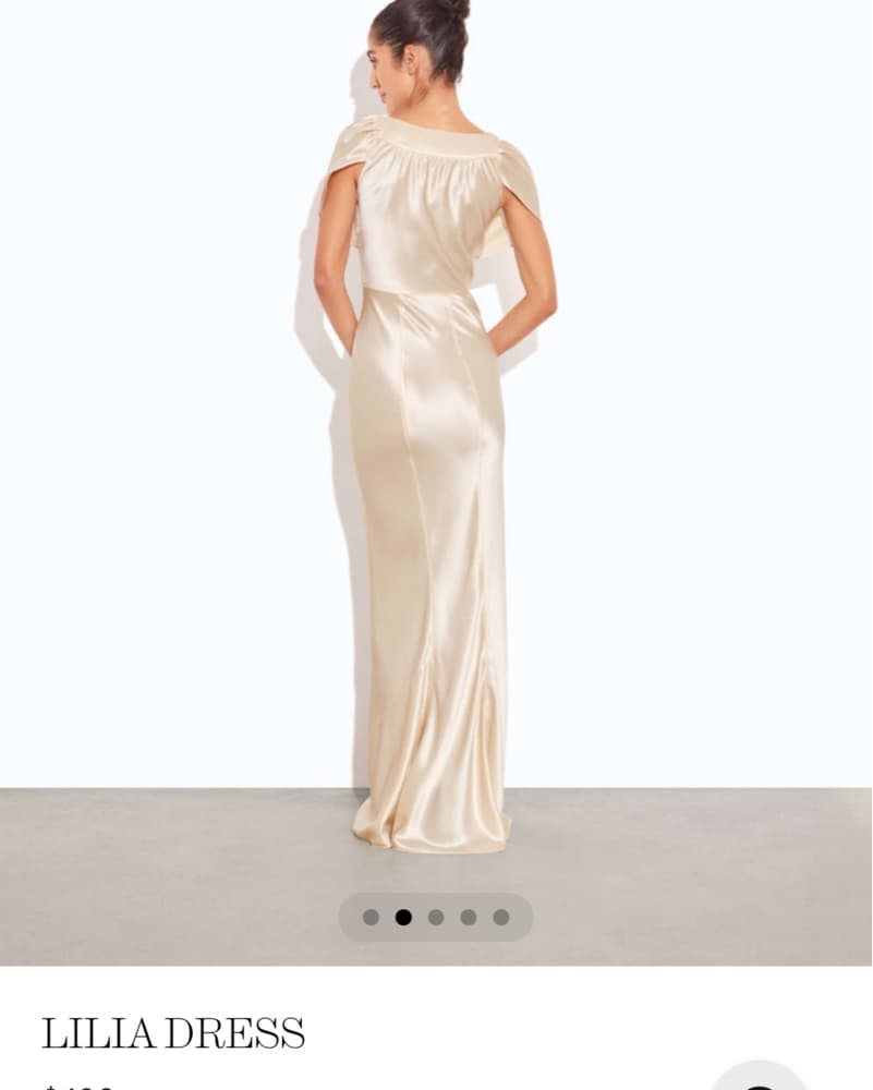 Rat And Boa ivory Lilia Dress XS - Image 2