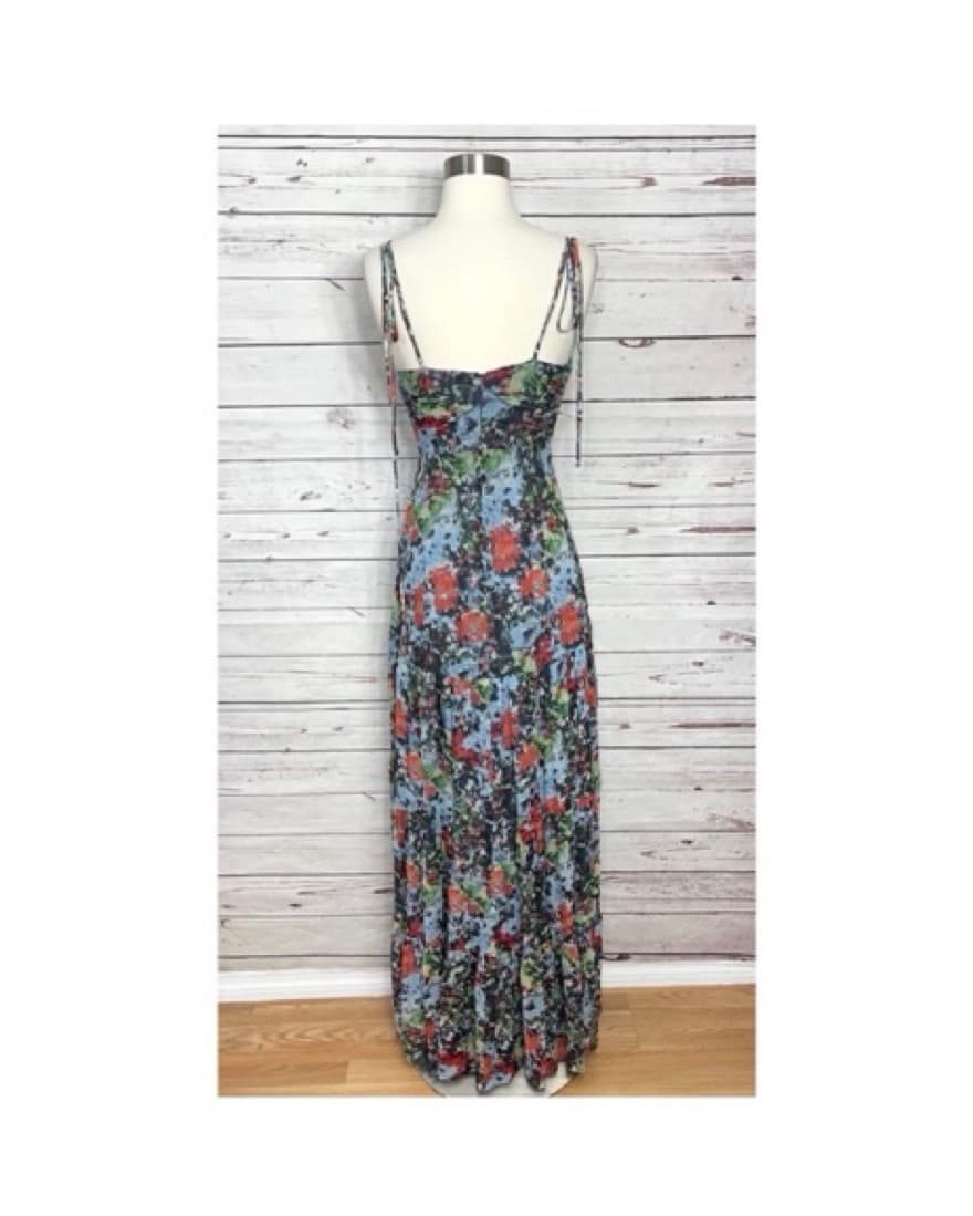 Cinq à Sept Riki Tiered Floral Maxi - Image 4