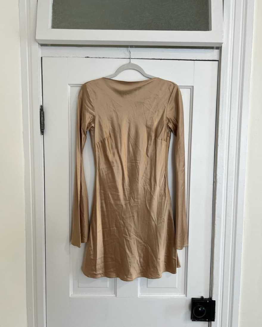 Cult Gaia Gold Dress - Image 4