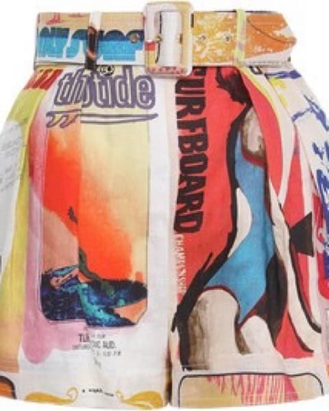Zimmermann Brightside Flare Shorts - Image 3