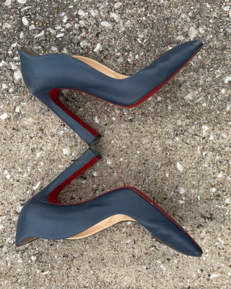 Christian 👠 Louboutin Agneska Blue - Image 3