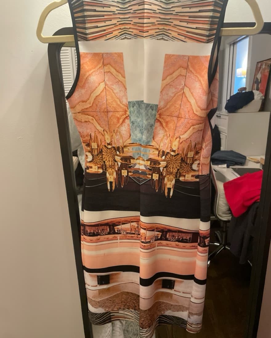 Clover Canyon Patterned Dress - Image 2