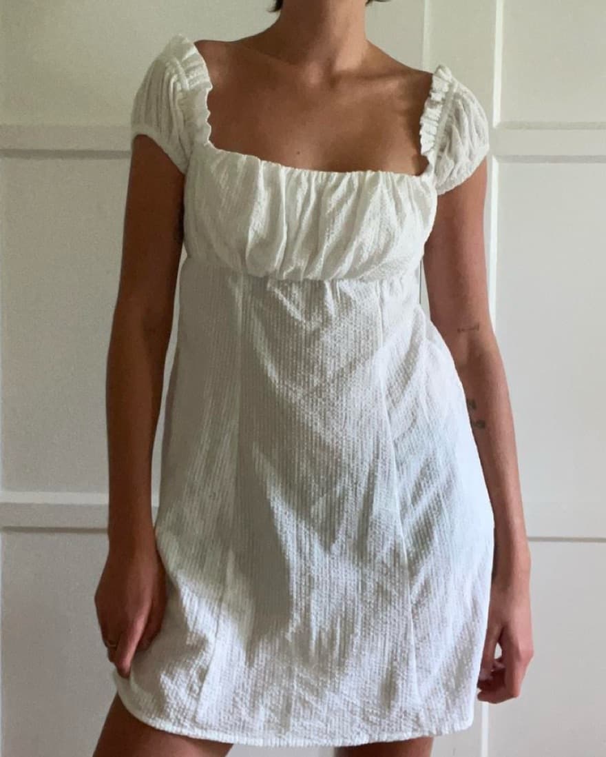 White ASOS Dress - Image 1