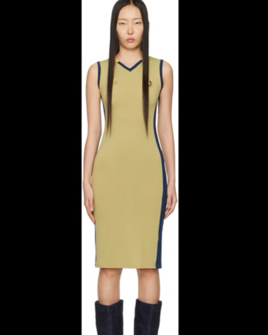 Bold Colorblock Athletic Dress - Image 1