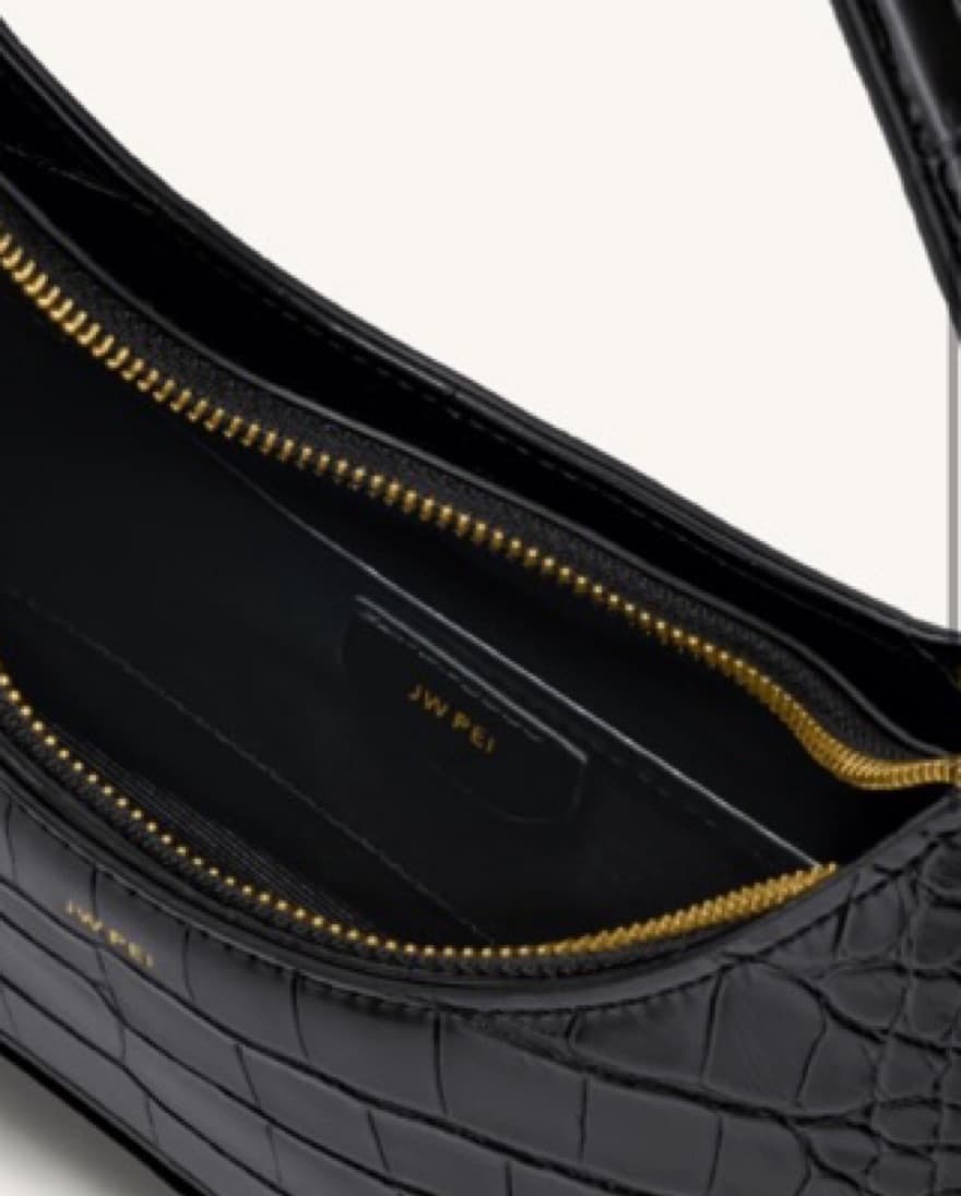 JW Pei Black Leather Purse  - Image 3