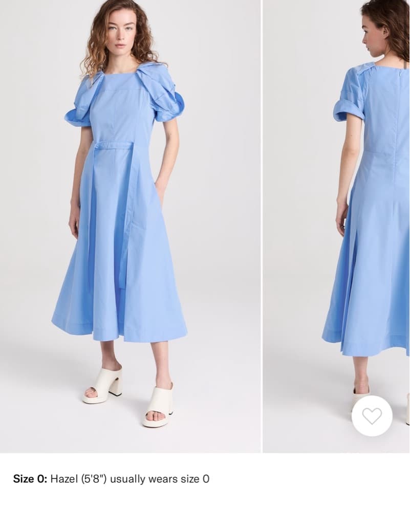 Philip Lim Midi Dress - Image 1