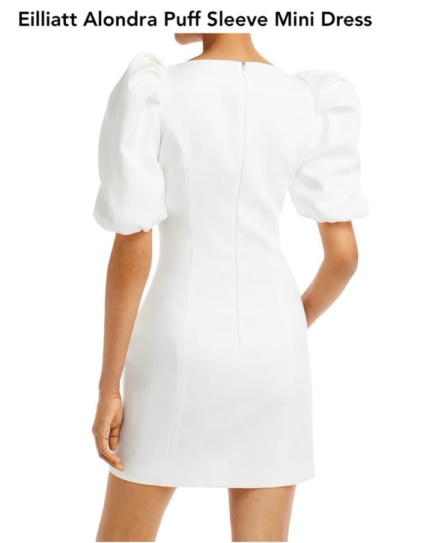 Eilliatt Alondra Puff Sleeve Mini Dress - Image 3