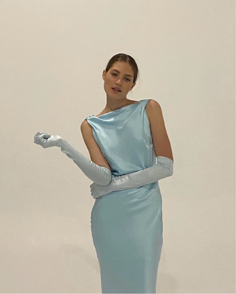 The Bar High Neck Gown  - Image 2