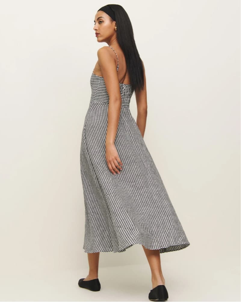 Reformation Monette Linen Dress - Image 3