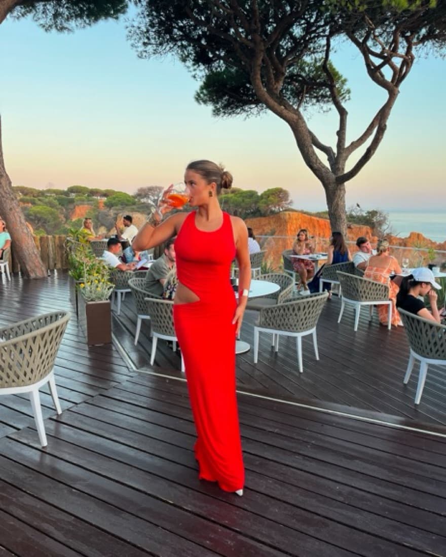 Red Maxi Dress  - Image 1