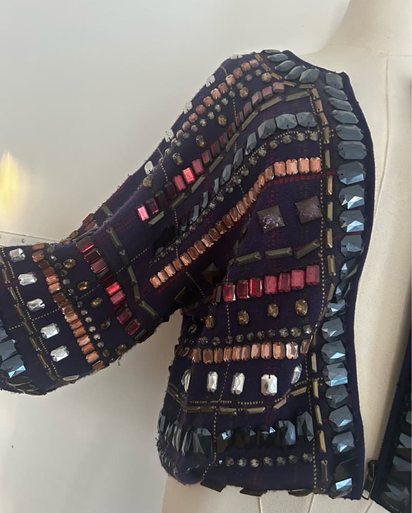 AUTHENTIC DVF WOOL COAT - Image 4