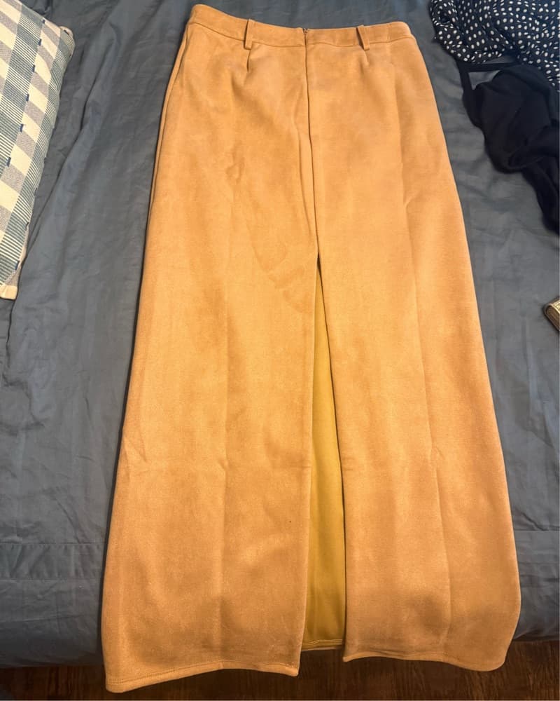 Bailey Faux Suede Skirt - Image 3