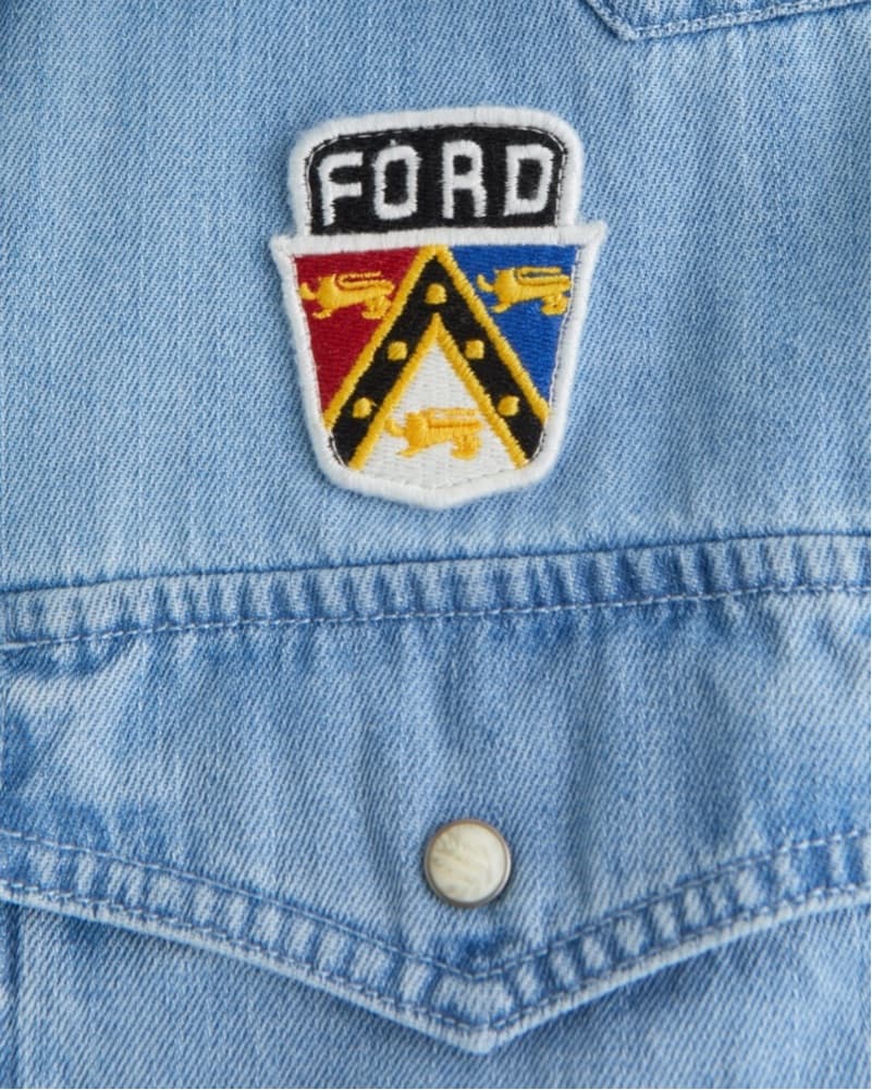 Ford Denim Button Up Shirt  - Image 3