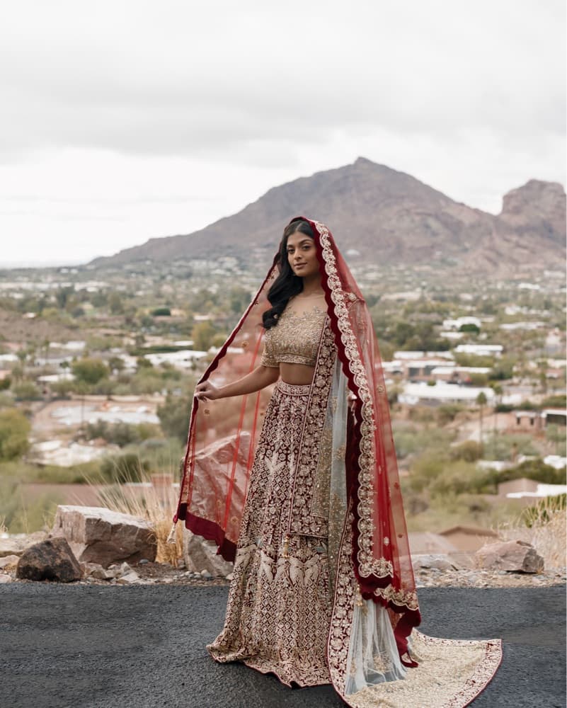 Indian Bridal Lehenga - Image 5