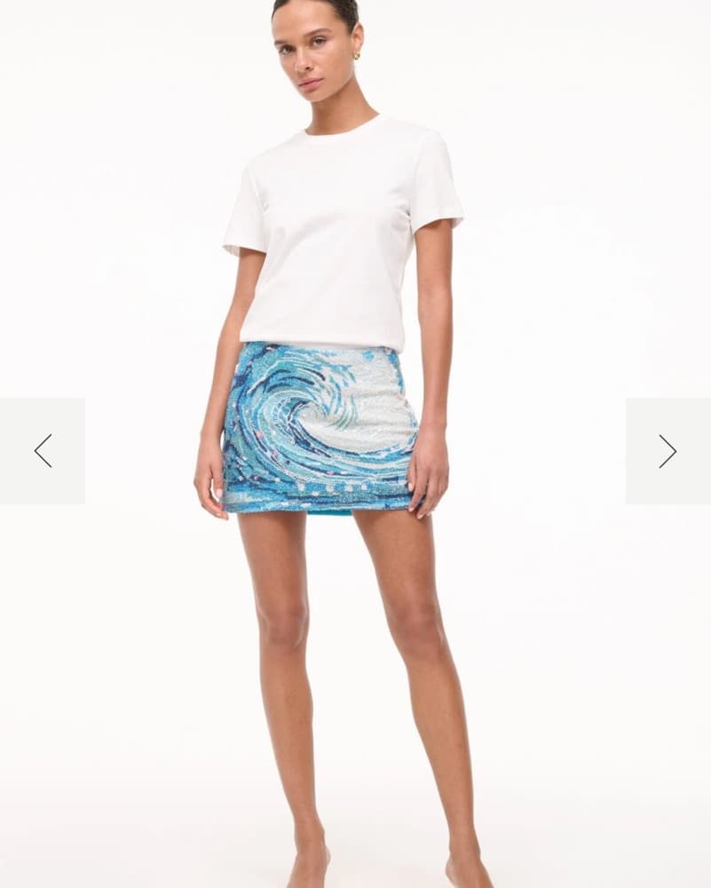 Staud Supernova Skirt In Tidal Wave - Image 2