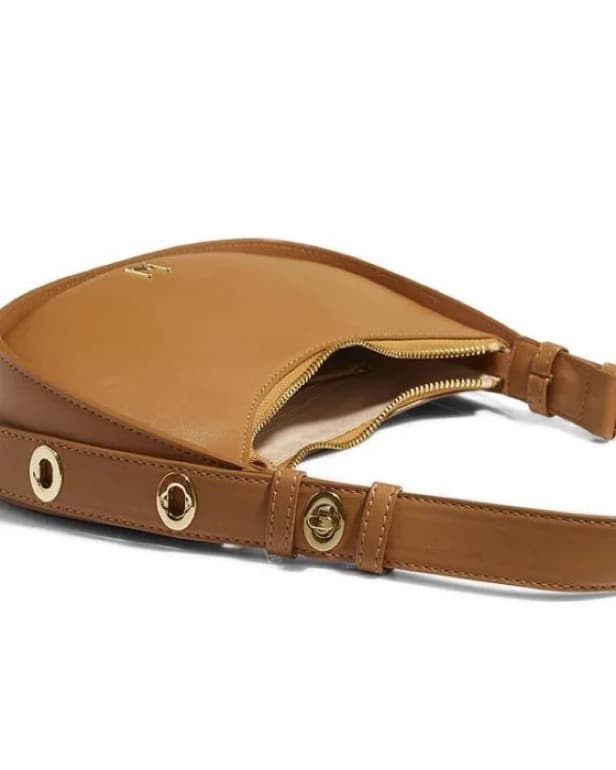 Brown Leather Shoulder Bag  - Image 2