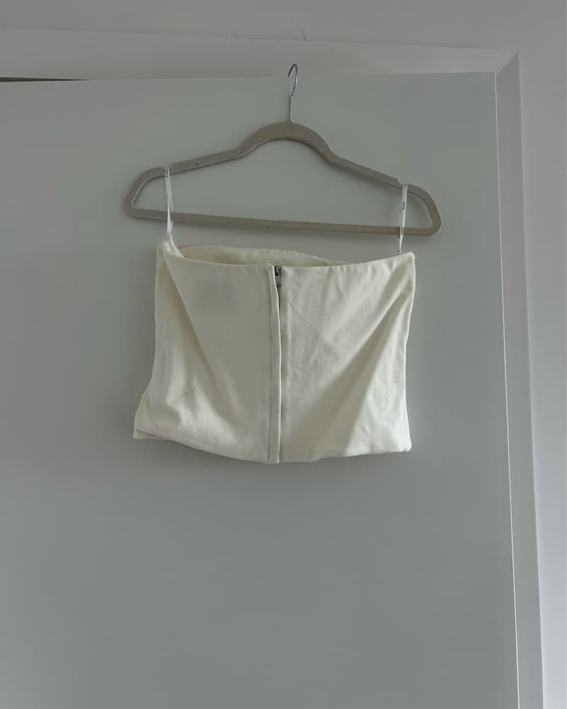 Esse White Tube Top  - Image 3