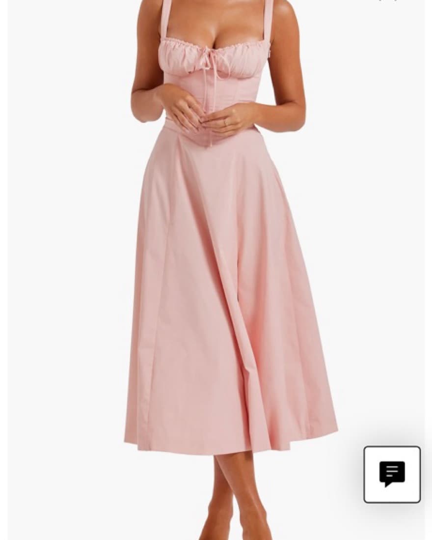 Pink Corset Dress - Image 1