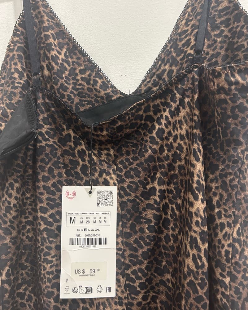 Zara chettah midi dress  - Image 3