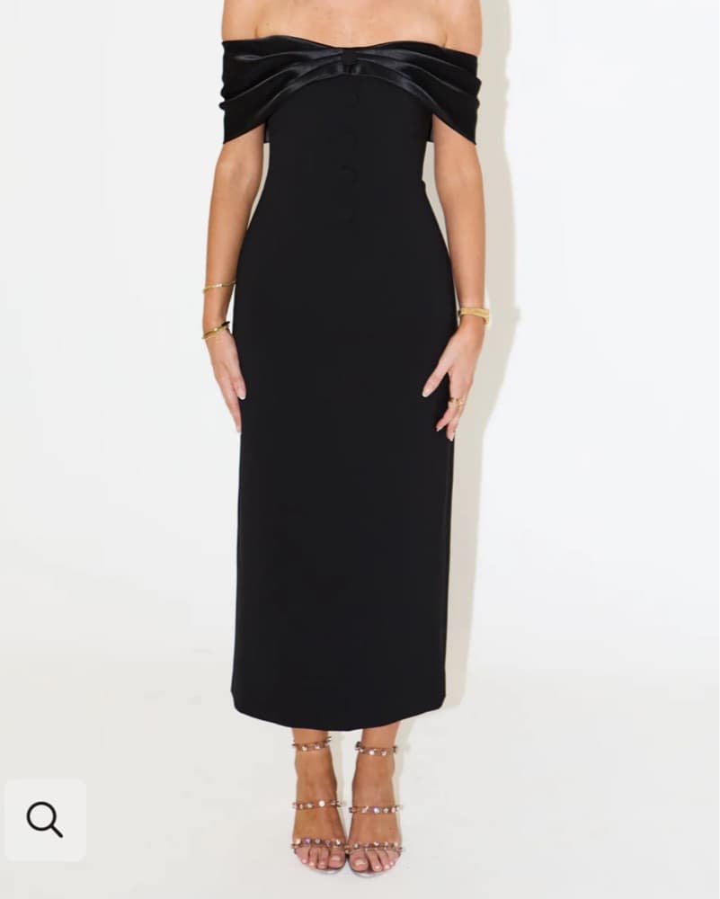 Black Odd Muse Cocktail Dress - Image 1