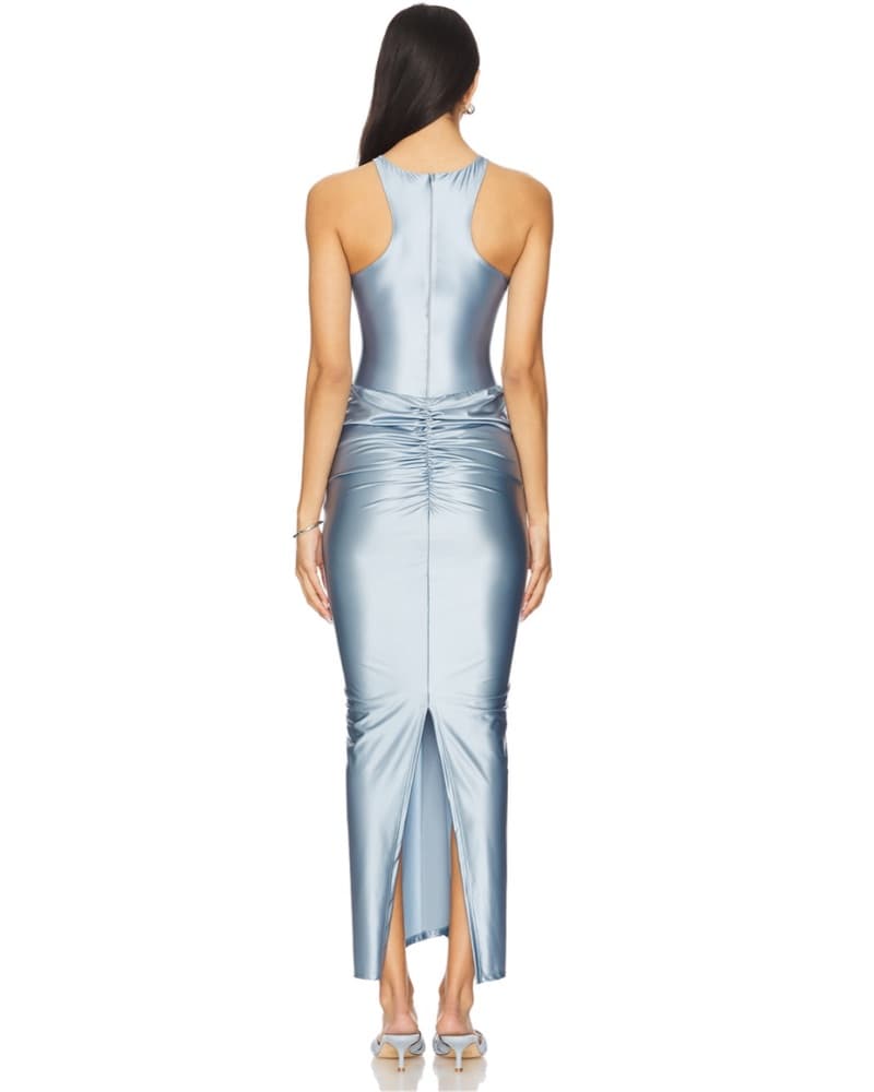 BLUE- Delfi Dress - Image 5