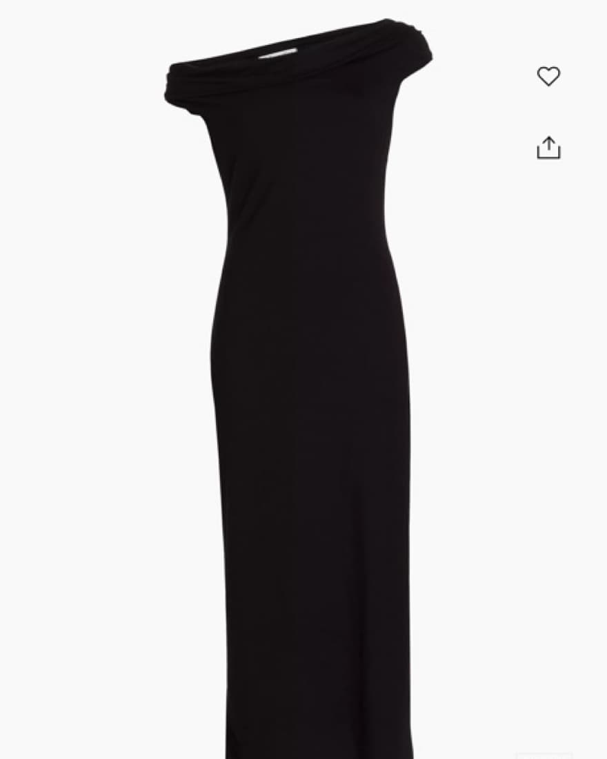 Reformation Black Dress - Jamen Knit  - Image 1