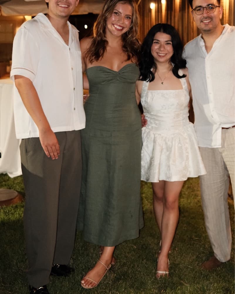 Madewell Green Linen Strapless Dress - Image 1