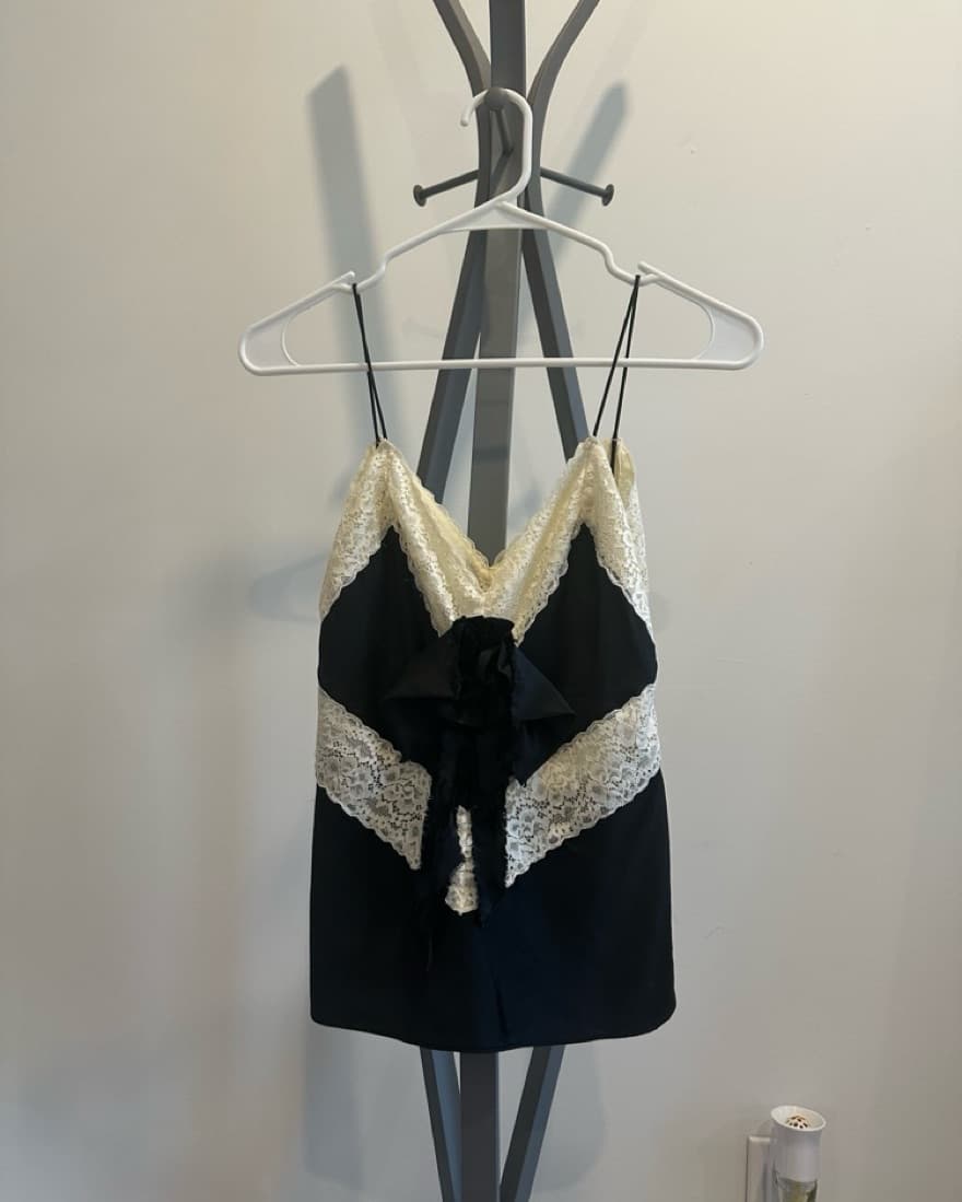 LoveShackFancy Silk tank top - Image 1
