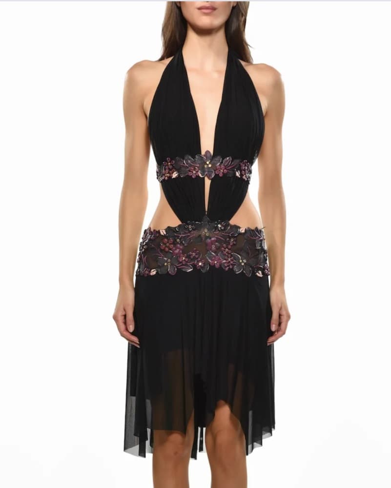 Ema Savahl English Garden Halter Midi - Image 5