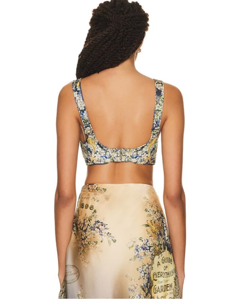 Zimmermann Floral Bralette And Skirt  - Image 6