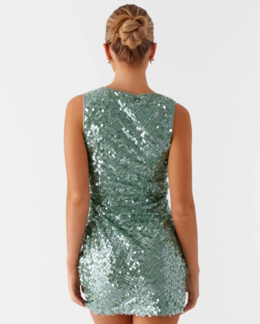 Sequin Mini Dress - Image 6