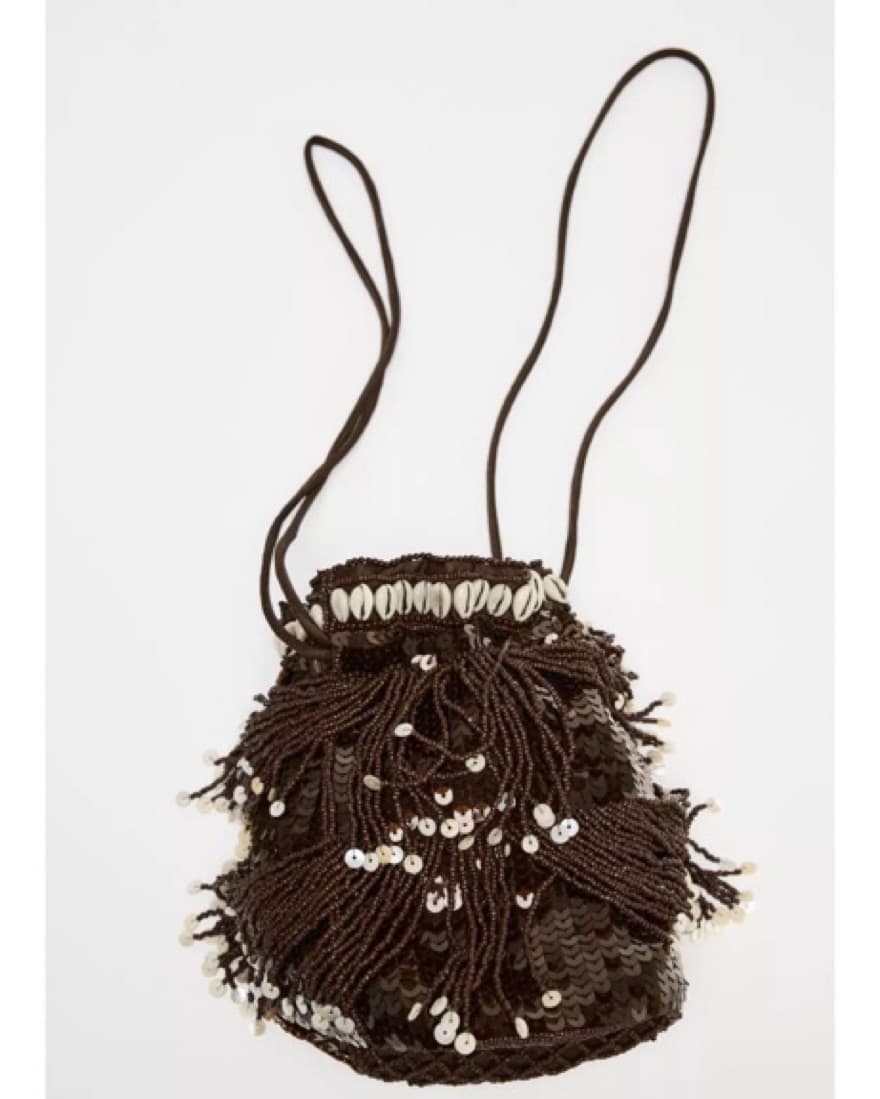 Zara Shell Beaded Bag - Image 3