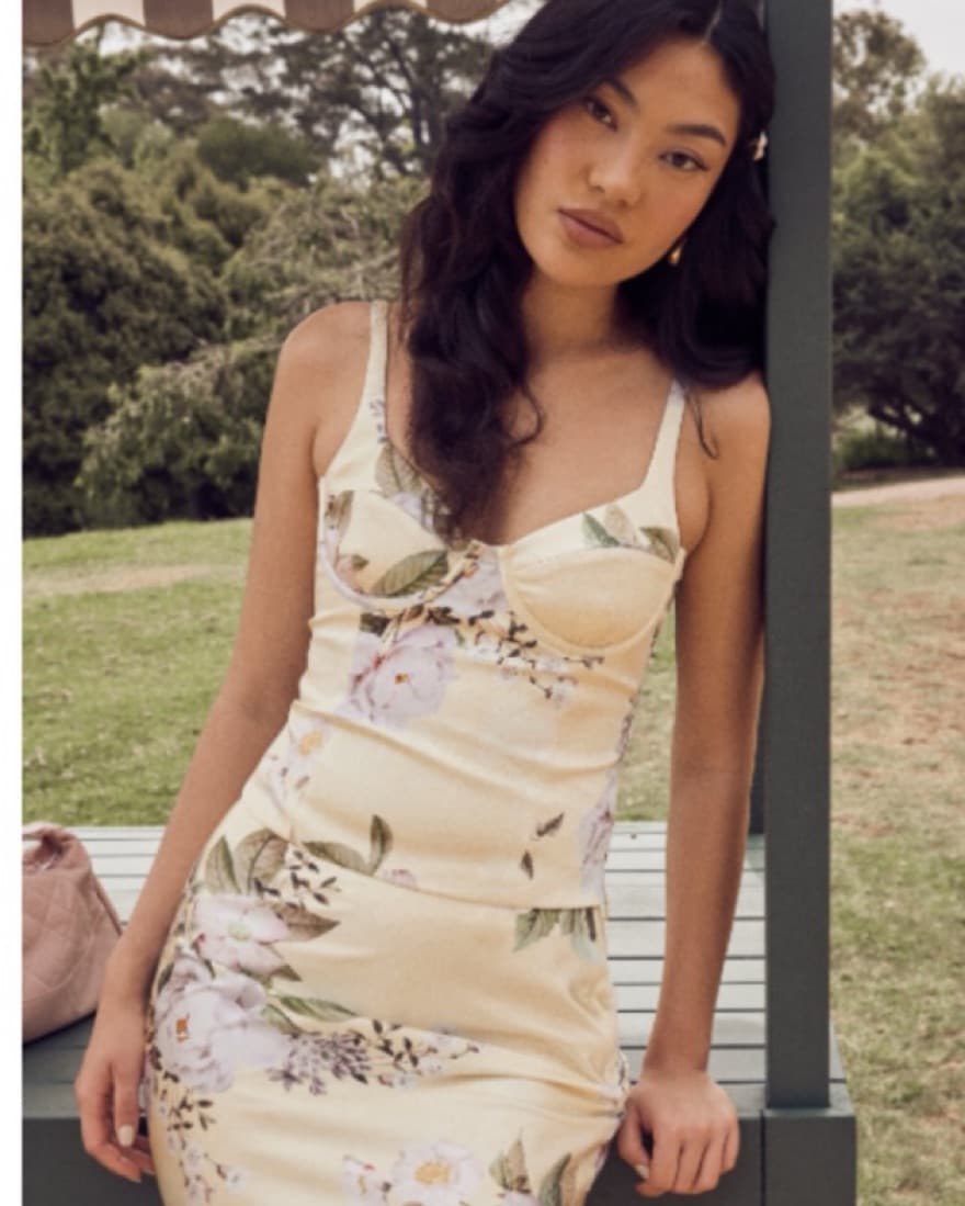 Floral Satin Maxi SET - Image 2