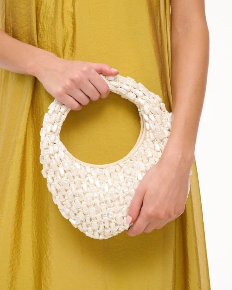 Staud Cream Reef Bag - Image 5