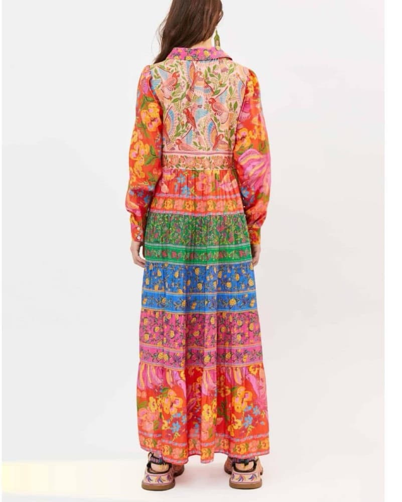 Farm Rio Floral Print Maxi Dress - Image 3