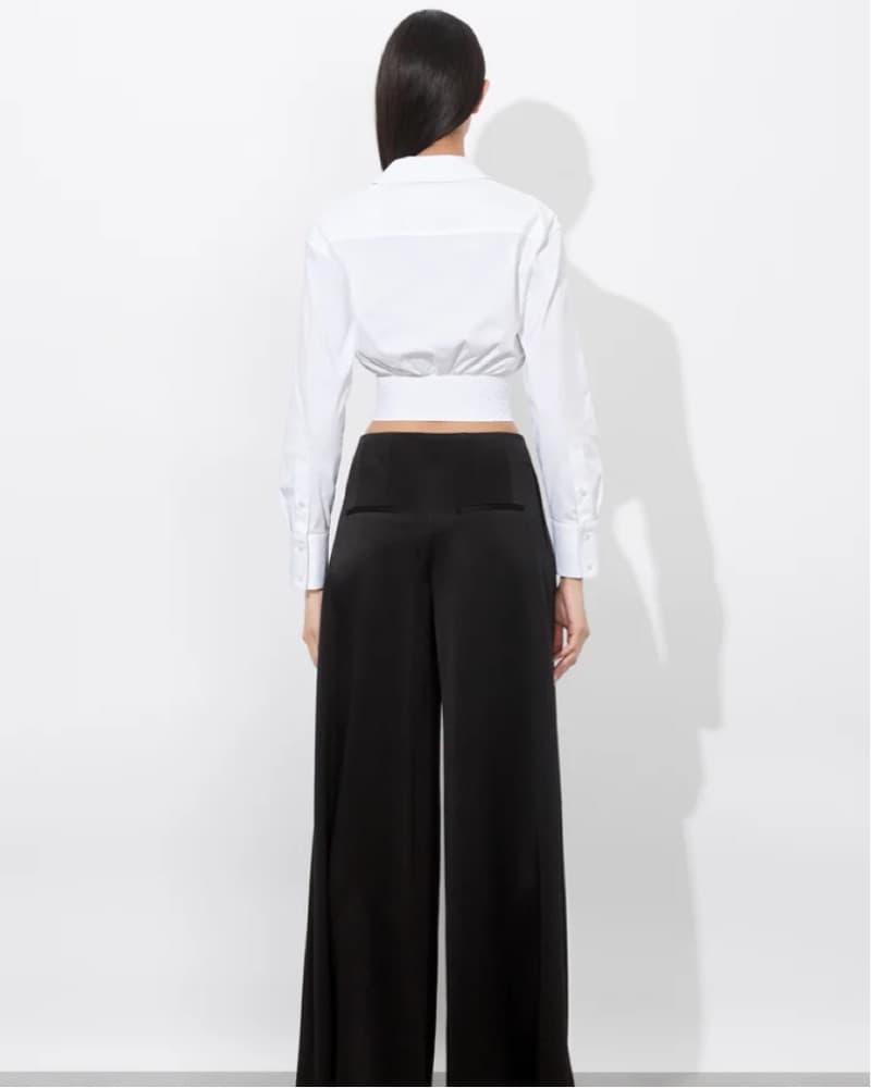 Alice + Olivia Edie Corset Button Down - Image 2