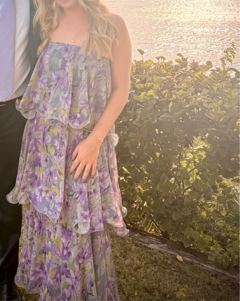 Elliatt Milena Floral Tiered Dress - Image 3