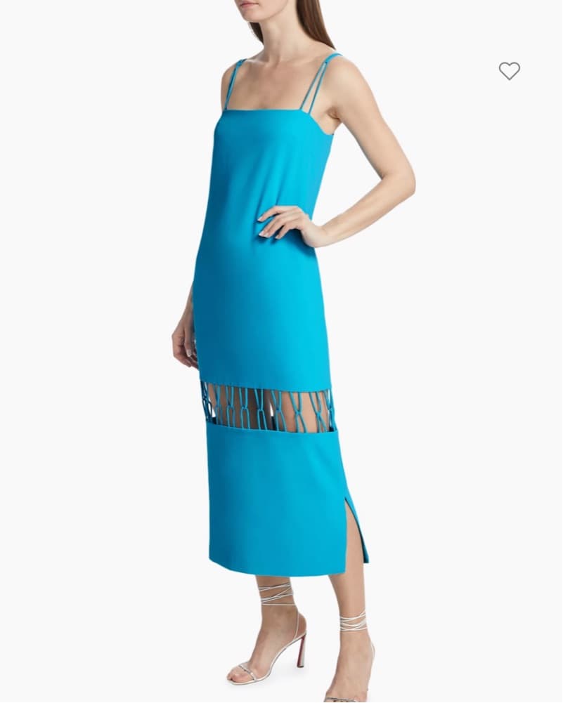 Alexis Caged Midi Dress - Image 1