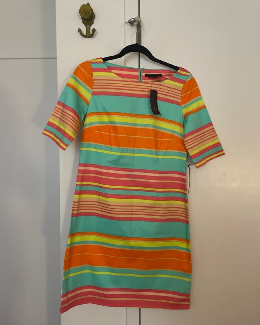 BCBG Max azria sherbet Striped Dress - Image 1