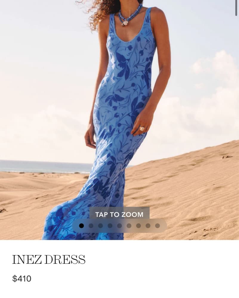 Rat and Boa Inez Dress blue size XS  - Image 2