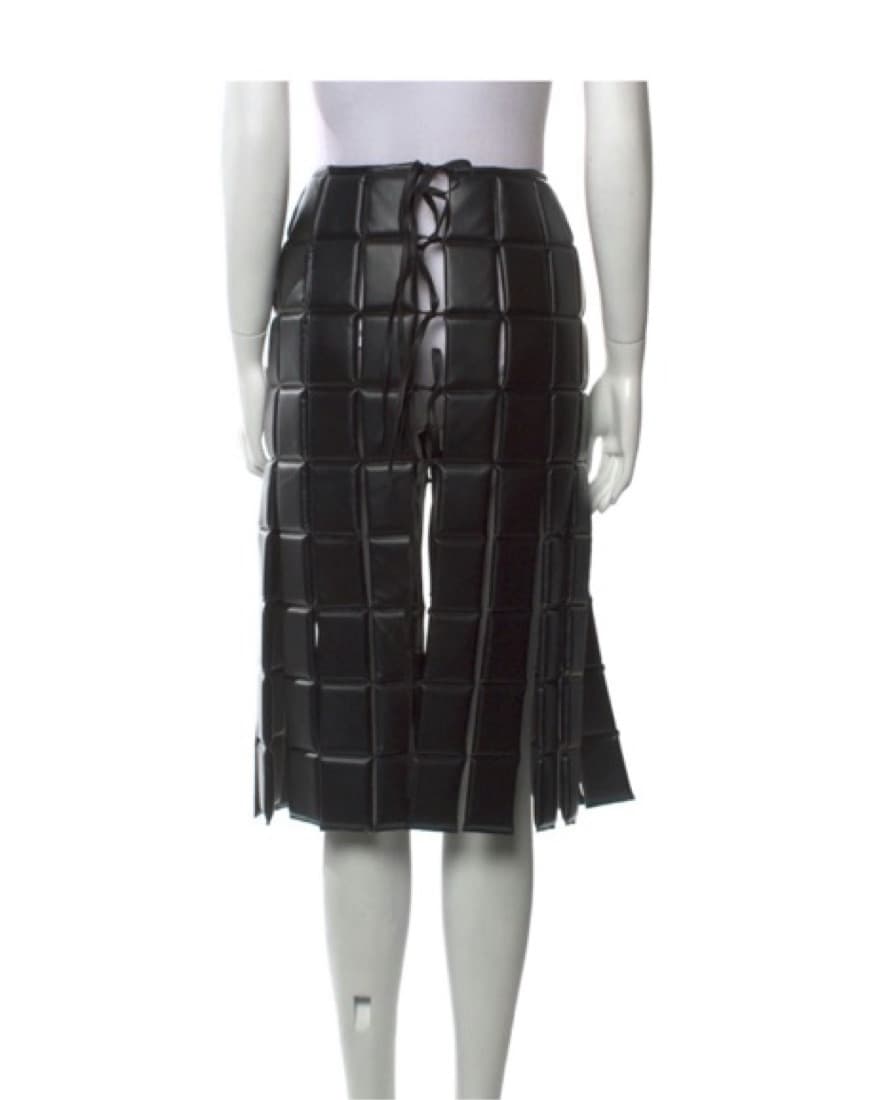 Awake Mode Leather Skirt - Image 4