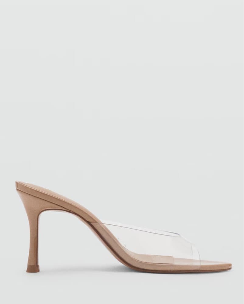Mango Nude And Clear Heels - Image 2