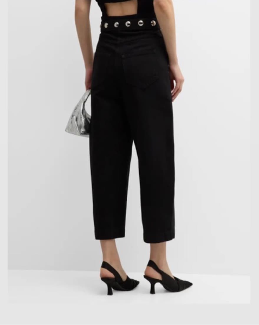 Khaite Hewey Jeans With Studded Detail - Image 3
