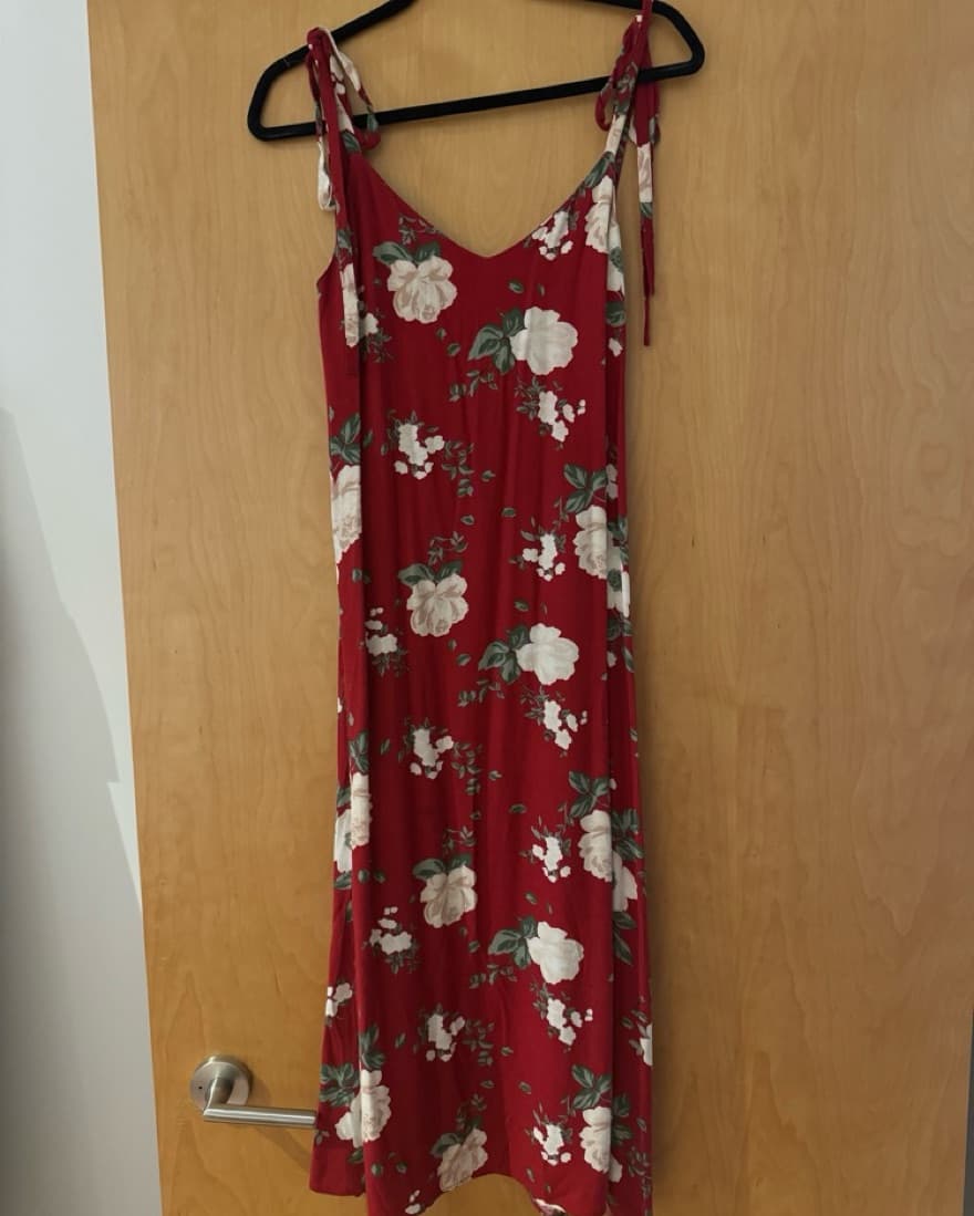 Red Reformation Dress - Image 1