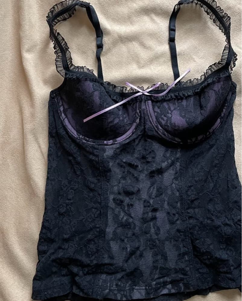 Victorias Secret Vintage Lace Top - Image 1