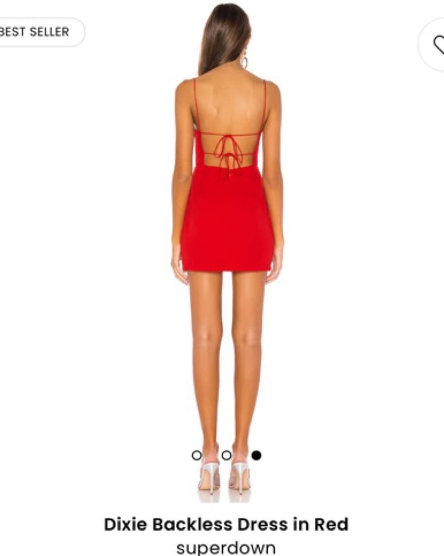Red Revolve Mini Dress  - Image 2