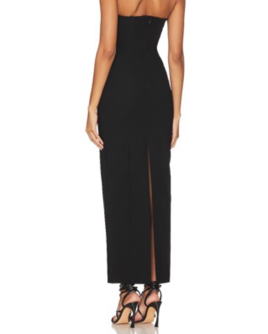 NBD Black Strapless Corset Dress  - Image 2