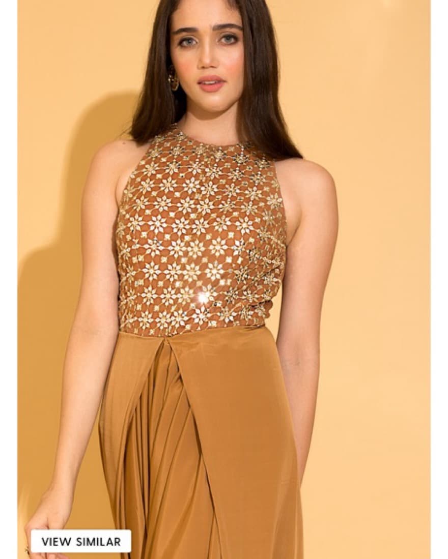 Indian Dhoti Jumpsuit  - Image 4