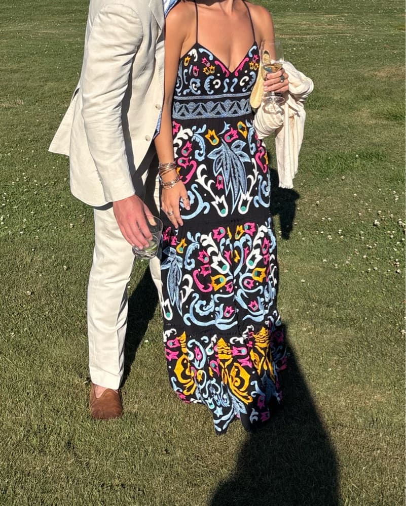 Embroidered Long Dress (Sold Out) - Image 1